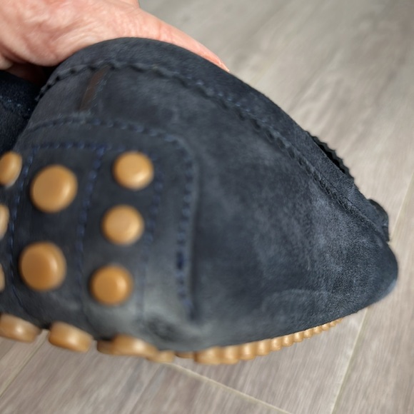 GUCCI Web Accent Suede Drivers - Picture 5 of 8